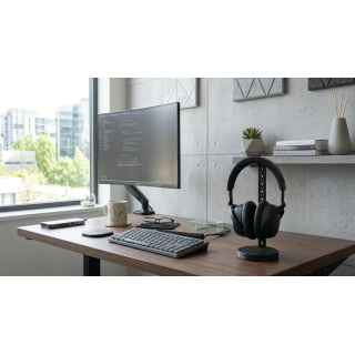 Soporte Audífonos Honeycomb | Diseño Técnico Ocho Dos